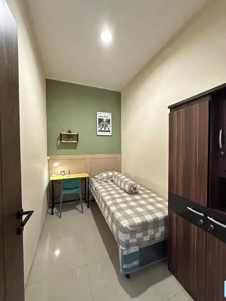 Kost baru estetik nyaman bersih emporium atma pluit free listrik air