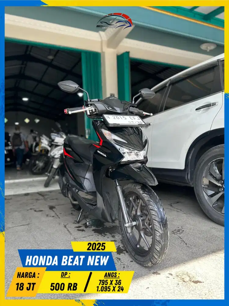 HONDA BEAT NEW 2025 MURAH BERKUALITAS HIKMAH MOTOR KEPUH MALANG
