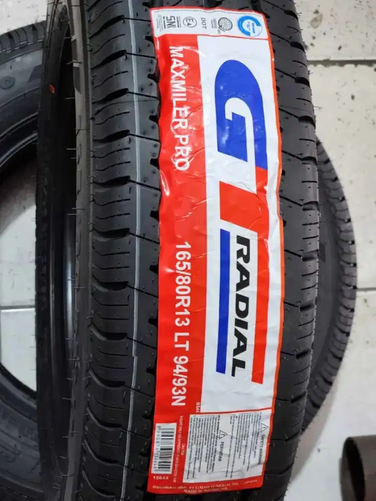 Dijual :
2 Ban GT Radial Maxmiller Pro
Ukuran 165/80 R13 Tubeless