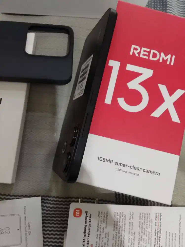 HP xiaomi redmi 13x seperti baru ram 8/256gb camera 108mp istimewa