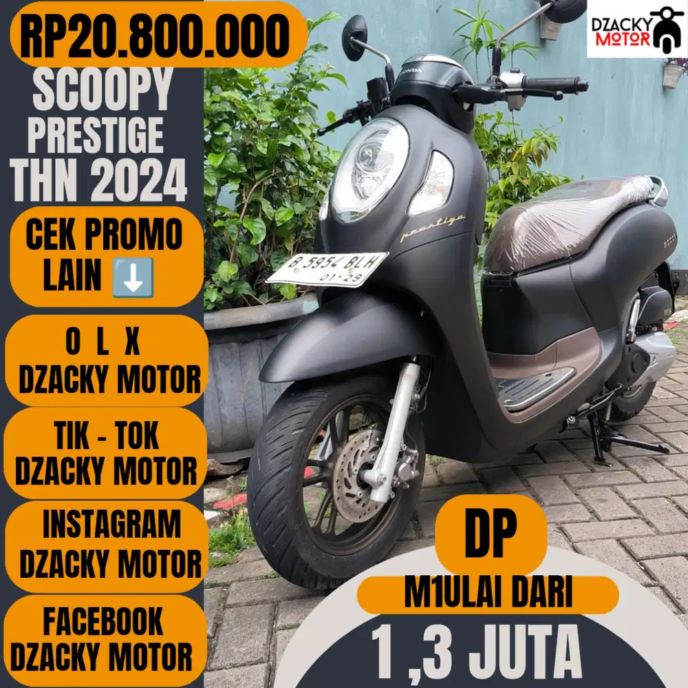 SCOOPY PRESTIGE 2025 SECOND LIKE NEW