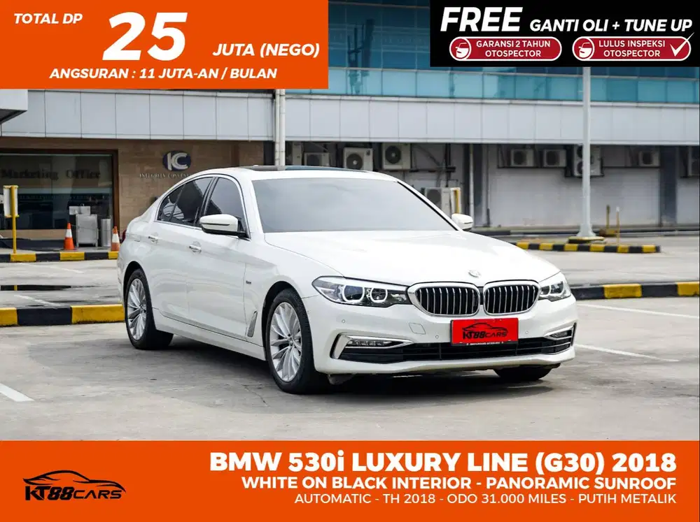 BMW 530i LUXURY (G30)