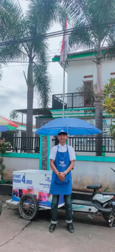 LOKER PENJUAL MINUMAN ICE KEKINIAN KELILING (MOTOR LISTRIK) BANDUNG