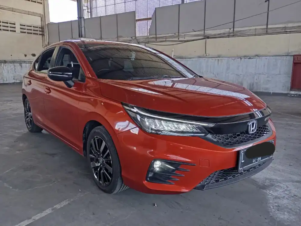 Honda City RS hatchback 2021 A/T #matic #cityorange