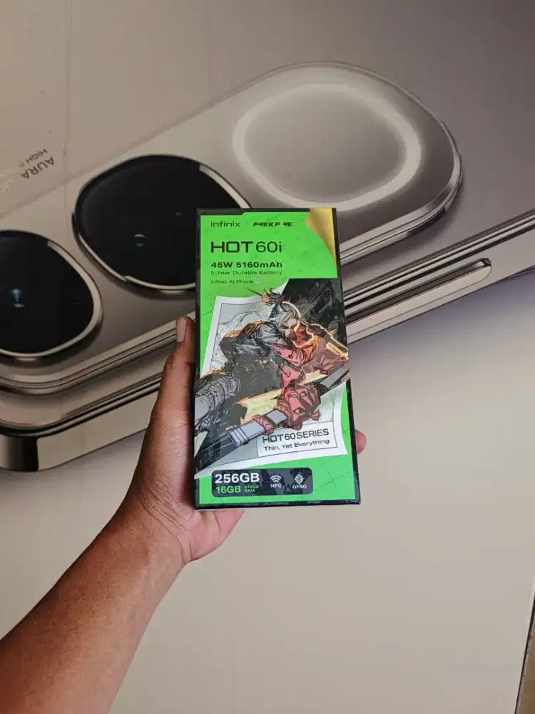 [ Fast respon WA ] Infinix Hot 60i NFC 8+8/256 Garansi resmi 1thn