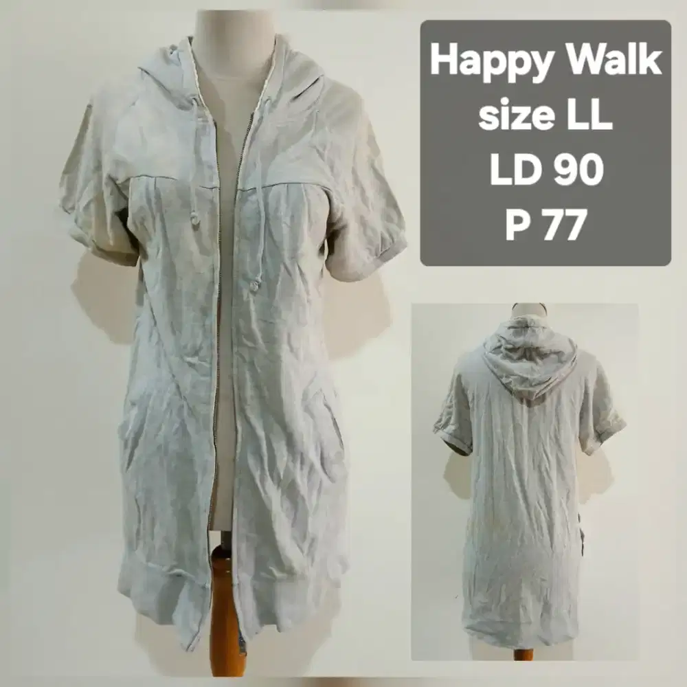 Dress terusan outer wanita size LL, preloved