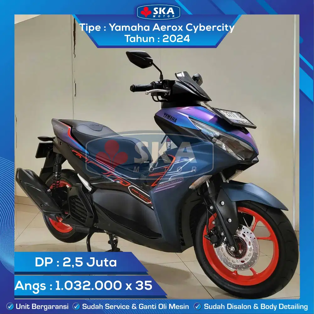 Yamaha Aerox Cybercity Tahun 2024