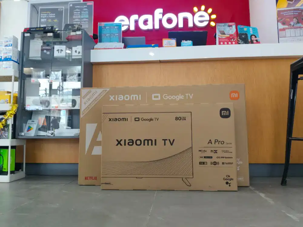 XIAOMI GOOGLE TV BISA KREDIT