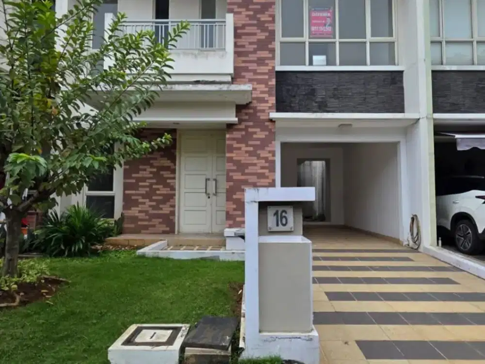 Disewakan Rumah Cluster Faraday Gading Serpong