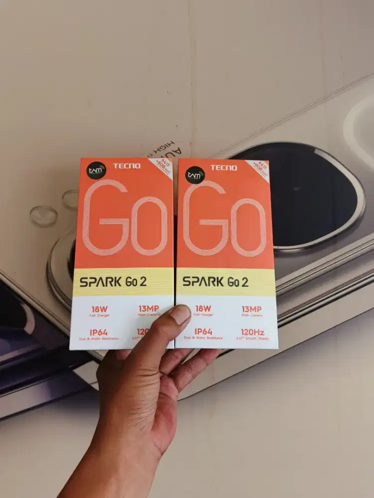 [ Fast respon WA ] Tecno Spark GO2 4+4/128 Garansi resmi 13bln