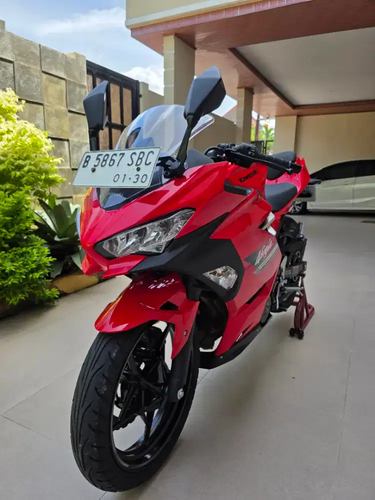 KAWASAKI NEW NINJA 250 MERAH MULUS LOW KM PAJAK JANUARI 2027