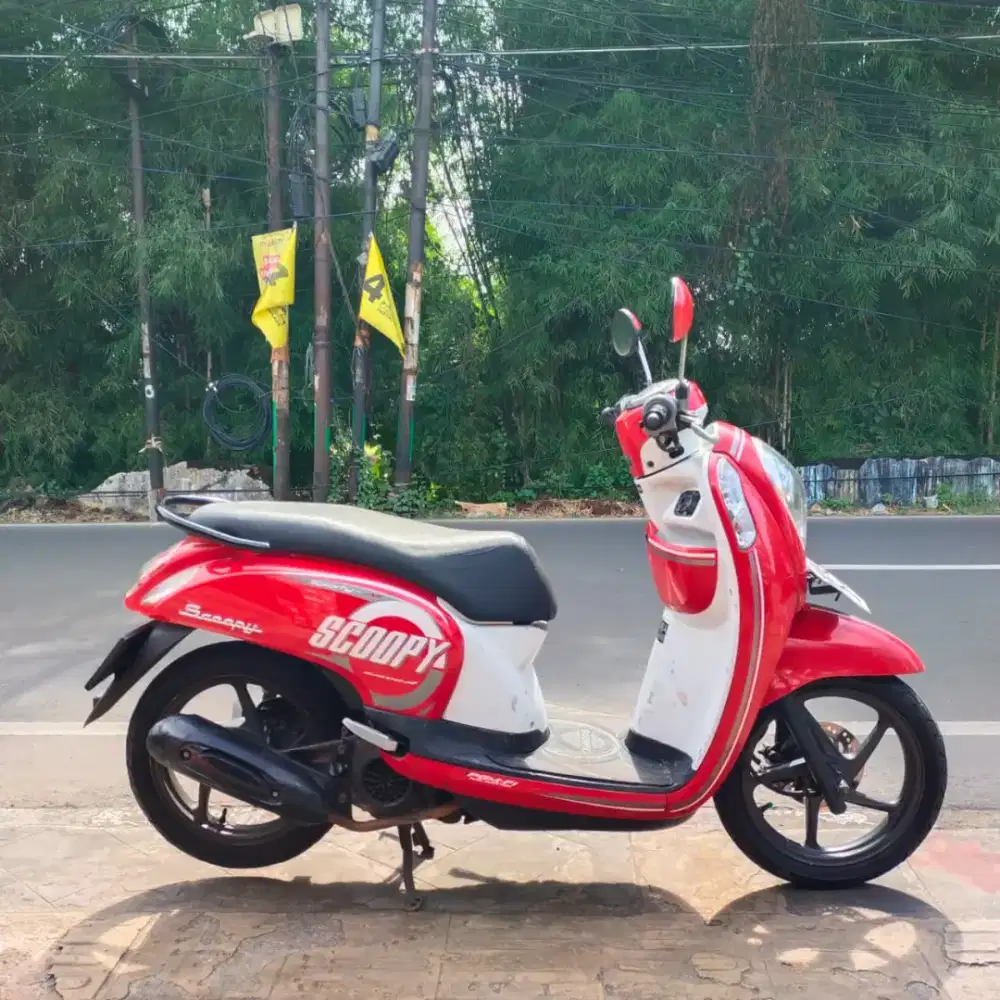 Honda Scoopy ESp 2016 Mesin Aluss Lengkap Bagus