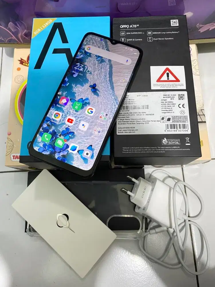 OPPO A78 5G Ram 8/128 FULSET ORIGINAL