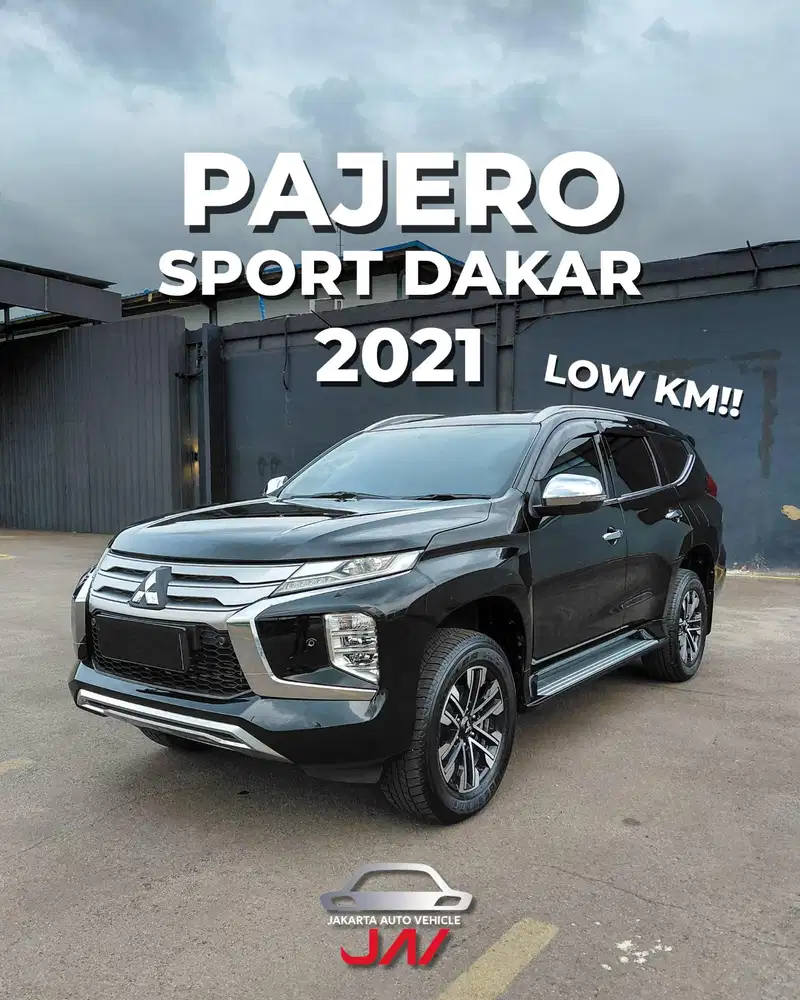 Pajero Dakar Sport 2021 / Low Kilometer / Full Original / Like New