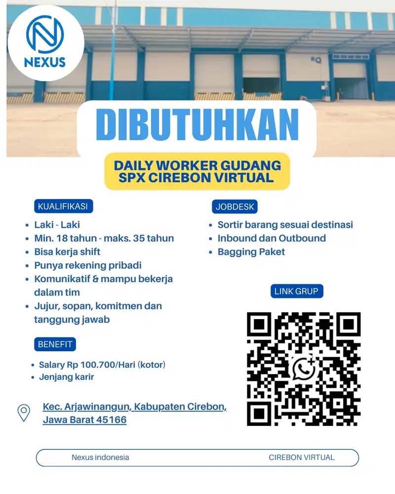 LOWONGAN KERJA CIREBON VIRTUAL