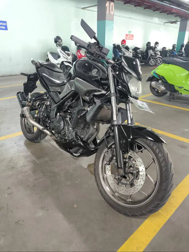 Mt 25 2016 Black Modified Paint