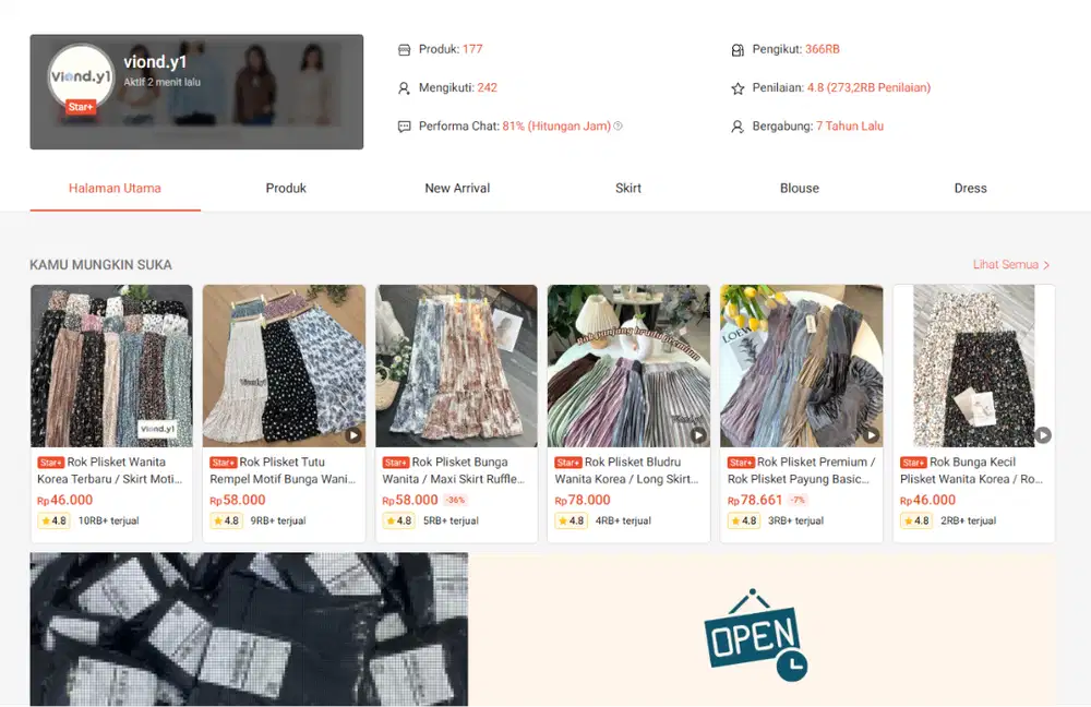 Team Packing & Staff Gudang Online Shop