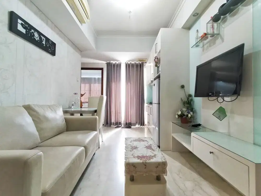 Disewakan 2BR Full Furnish di Apartemen Royal Mediterania Garden