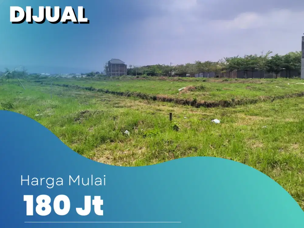 2,5 Juta permeter Tanah Kavling Murah Legalitas Aman Area Sukun