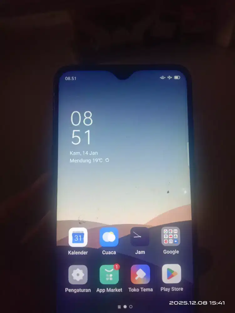 Oppo f9 bekas pakai