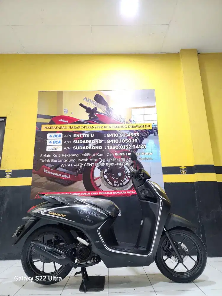 GENIO CBS 155 TAHUN 2022(PUTRA TUNGGAL MOTOR)