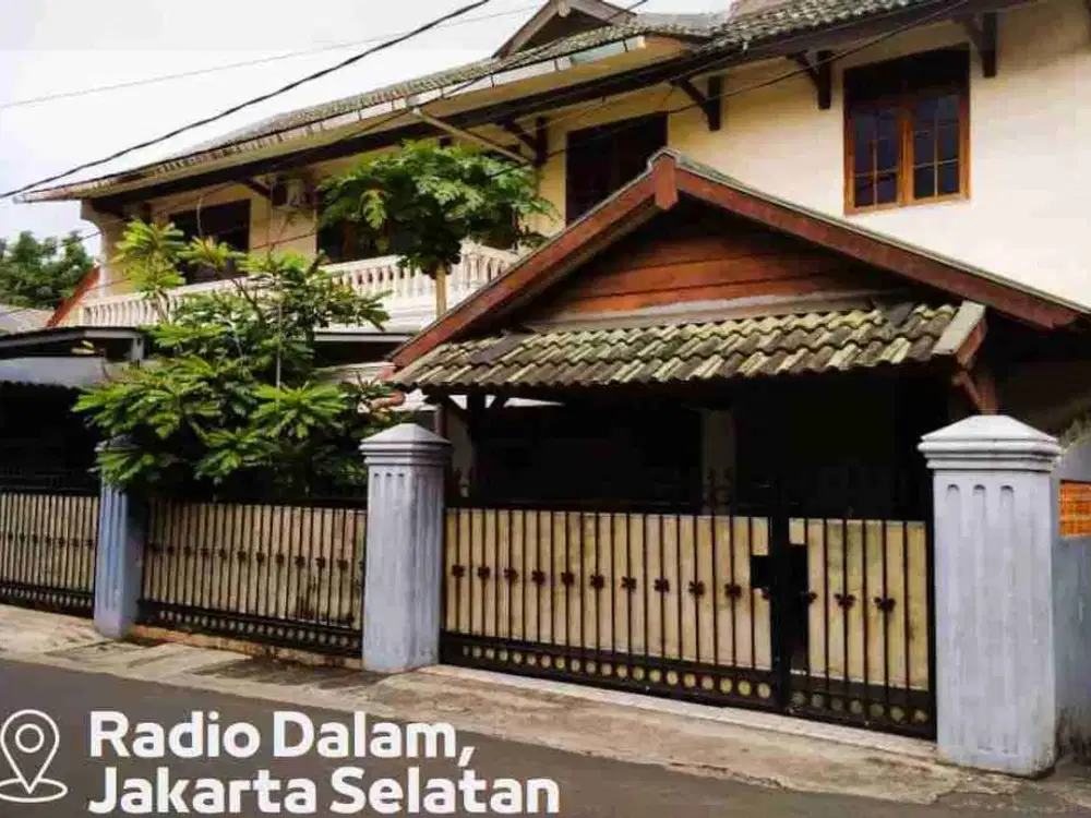 Dijual Rumah Lokasi Strategis di Radio Dalam