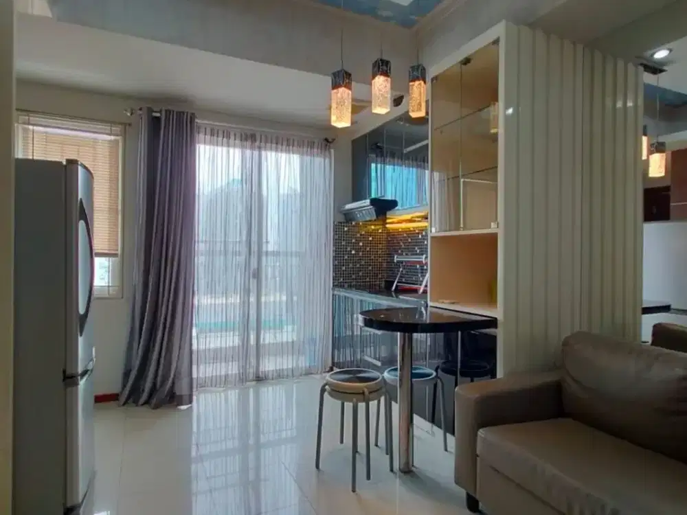 Disewakan 2BR Furnish View Central Park di Apartemen Royal Mediterania Garden