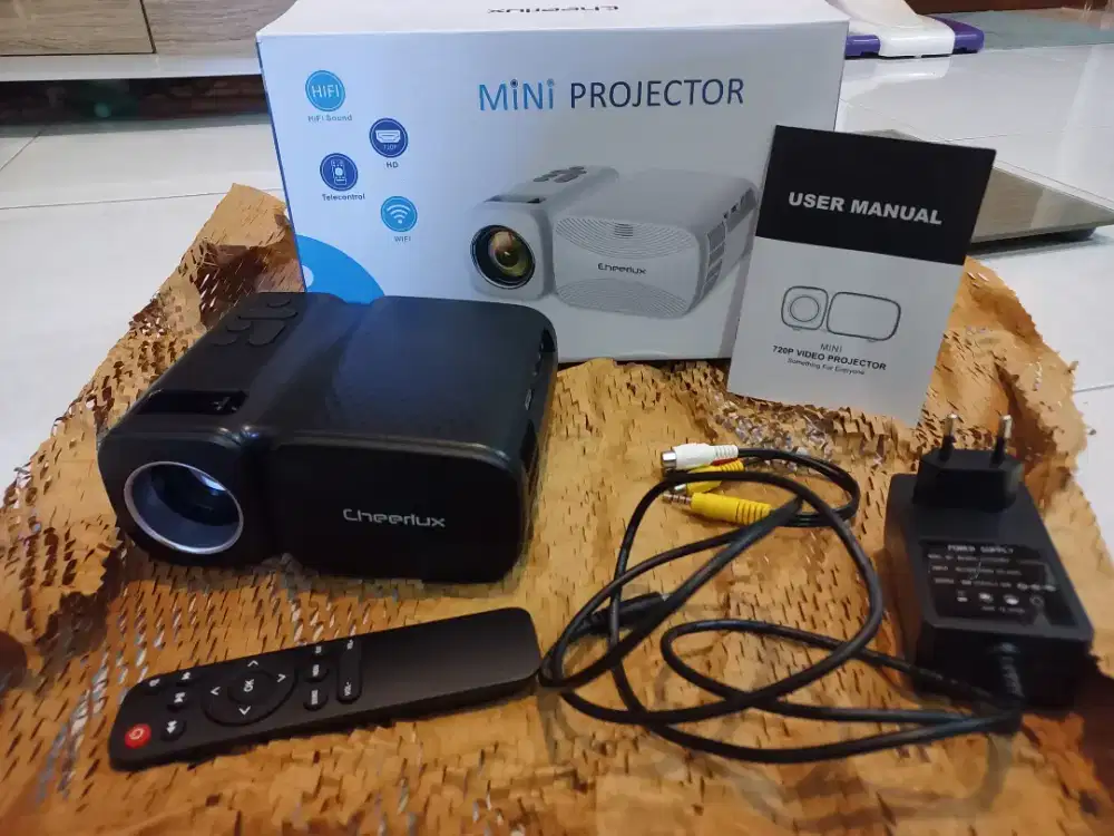 Pojector Proyektor Cheerlu C11 WiFi