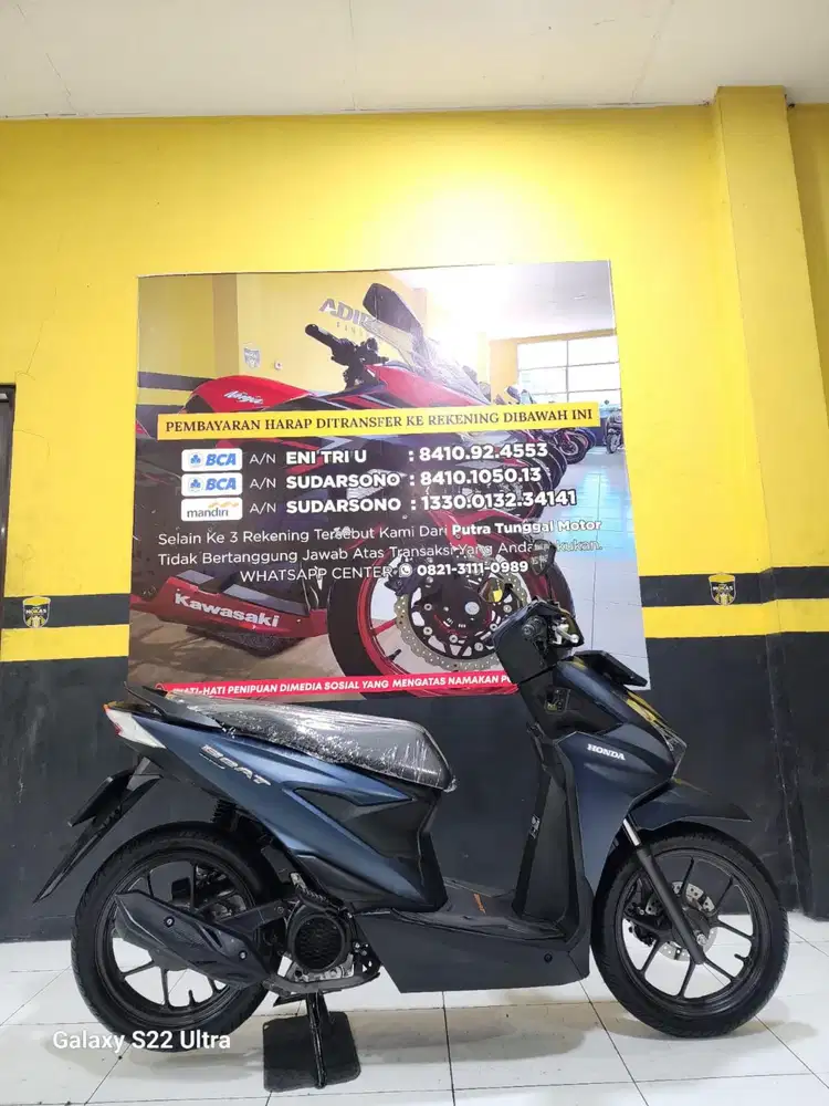 BEAT SMARTKEYLESS TAHUN 2025(PUTRA TUNGGAL MOTOR)