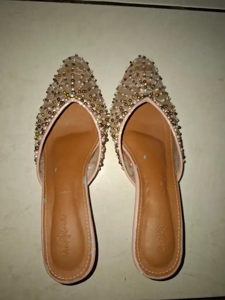 Preloved Sendal Payet Kondangan Custom