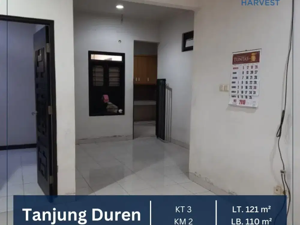 DISEWAKAN MURAH RUMAH SIAP HUNI TANJUNG DUREN JAKARTA BARAT