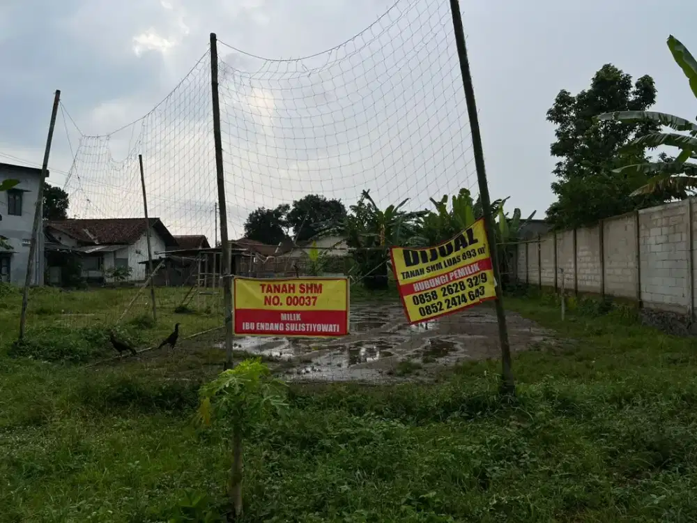 Dijual Tanah Luas Lokasi Strategis Jarang Ada