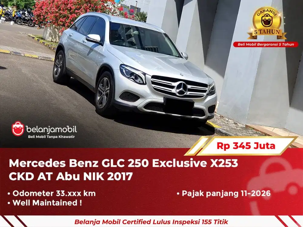 [ GARANSI 5TH ] Mercedes Benz Mercy GLC250 GLC 250 Exclusive 2017/2018