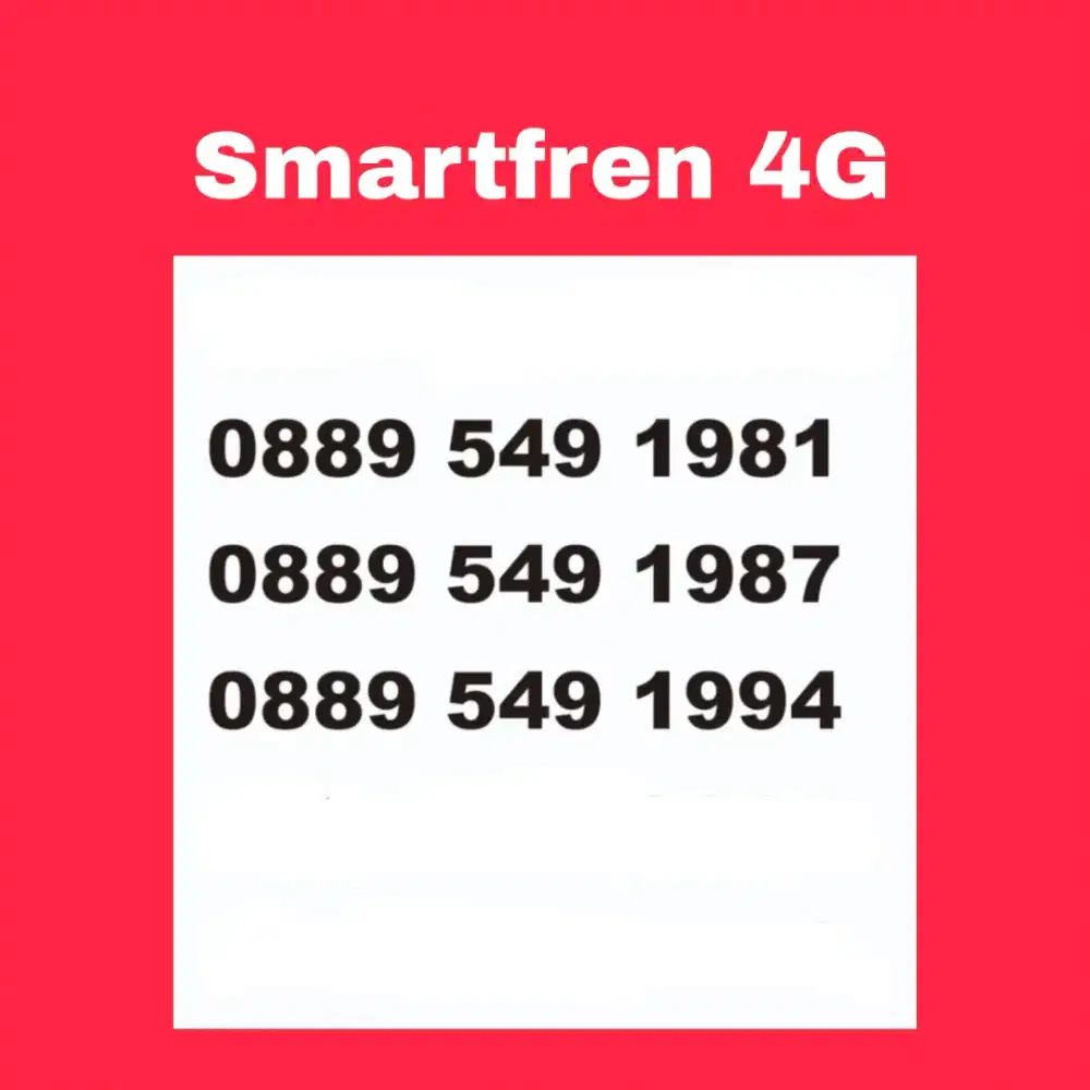 Nomor cantik smartfren murah