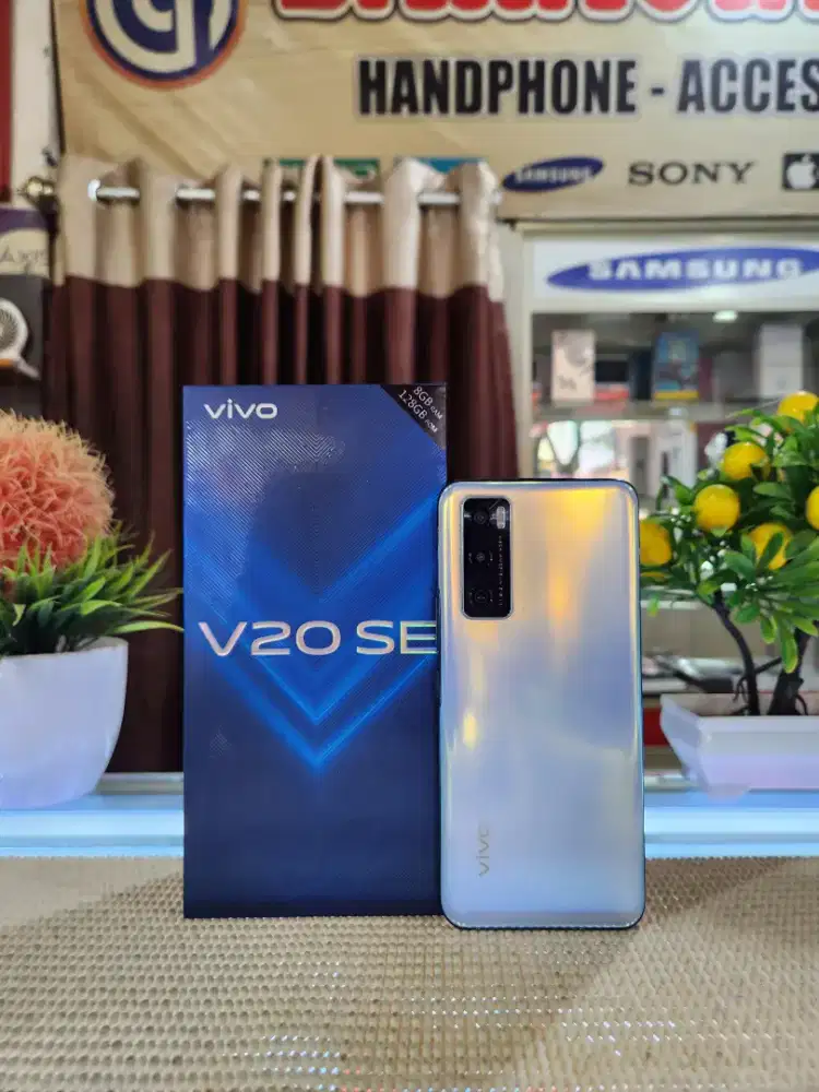 Vivo V20 SE Ram (8+8) 16Gb/ 128Gb Fullset Mulus Ori 100% Bergaransi