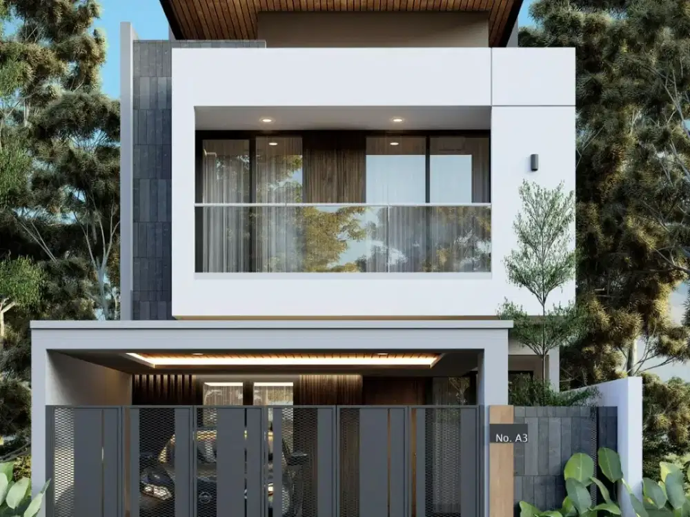 Dijual Villa Mewah Modern Tropis – Hunian Elegan dengan Nuansa Alam Lokasi Strategis Di Kota Batu
