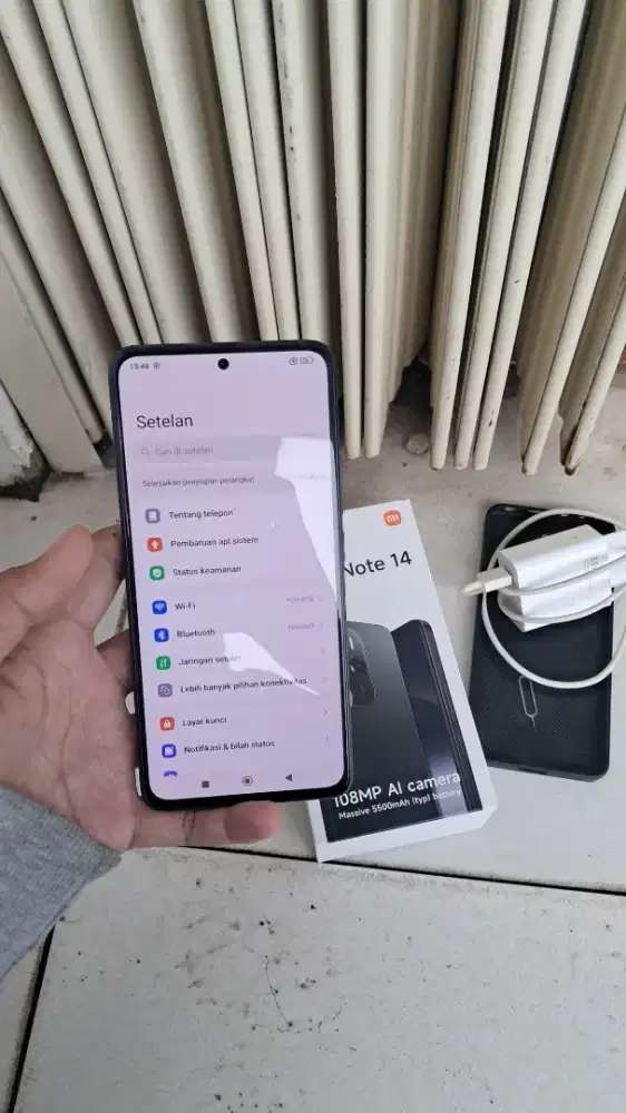 Redmi note 14, ram 8+8/128 fullset