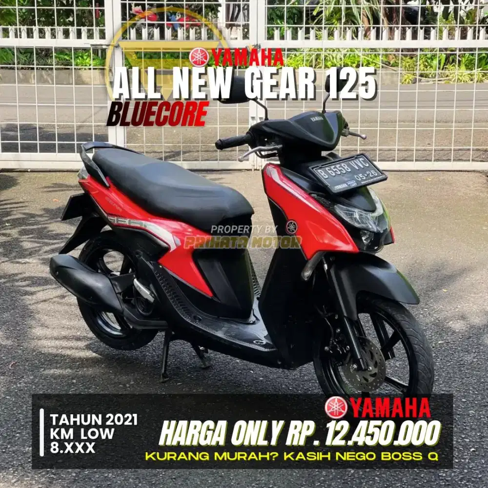 YAMAHA ALL NEW GEAR 125 2021