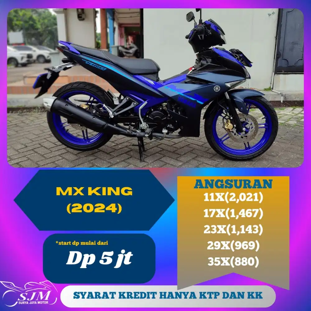 YAMAHA JUPITER MX KING 2024 CASH & KREDIT