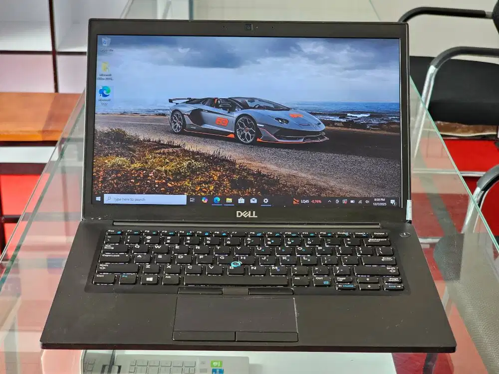 DELL Latitude 7490 intel Core i7 Gen 8 Ram 16 GB Touchscreen Lampu key