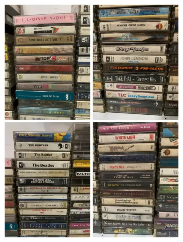 Jual borongan kaset pita