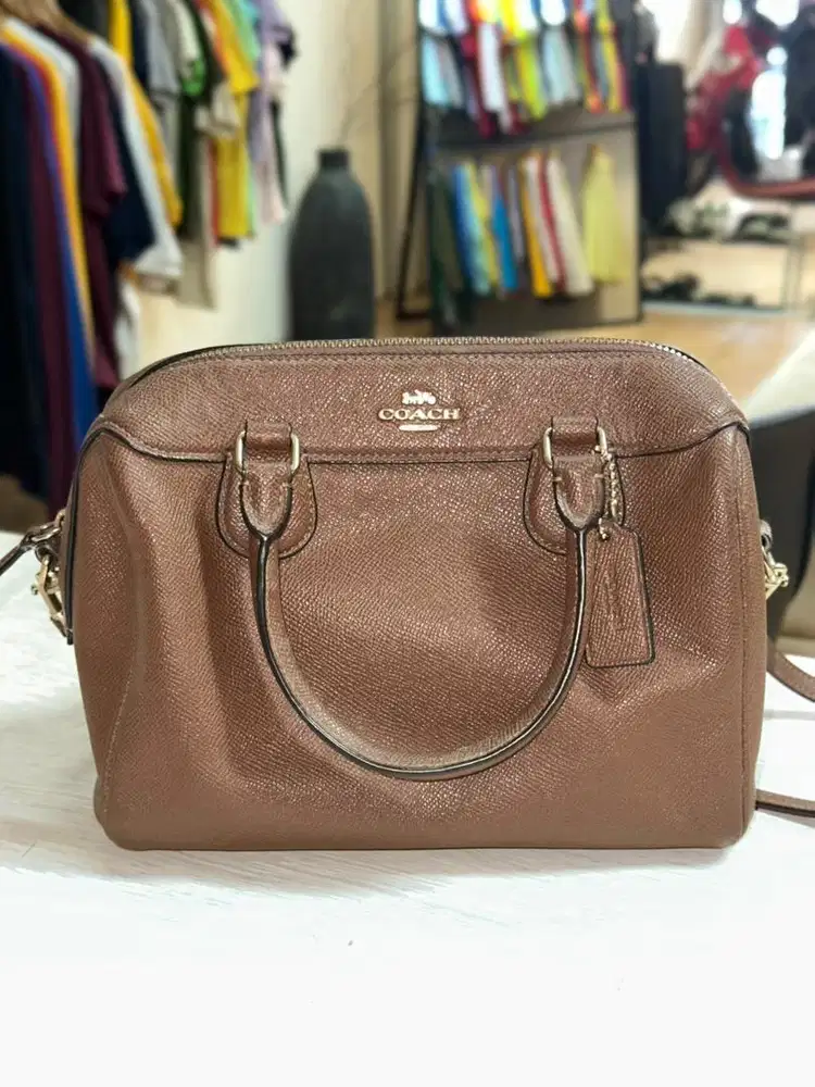 Poreloved Coach Bennet Crossbody Small Brown Original