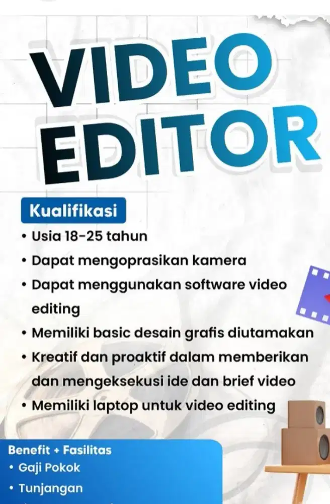 Dibutuhkan konten creator