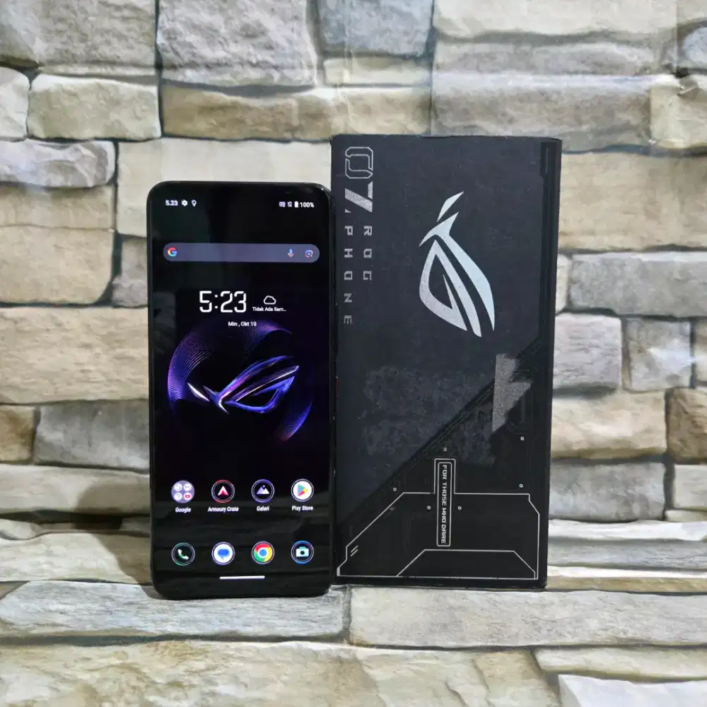 Asus Rog Phone 7 8/256 Fulset segel mulus 95%
