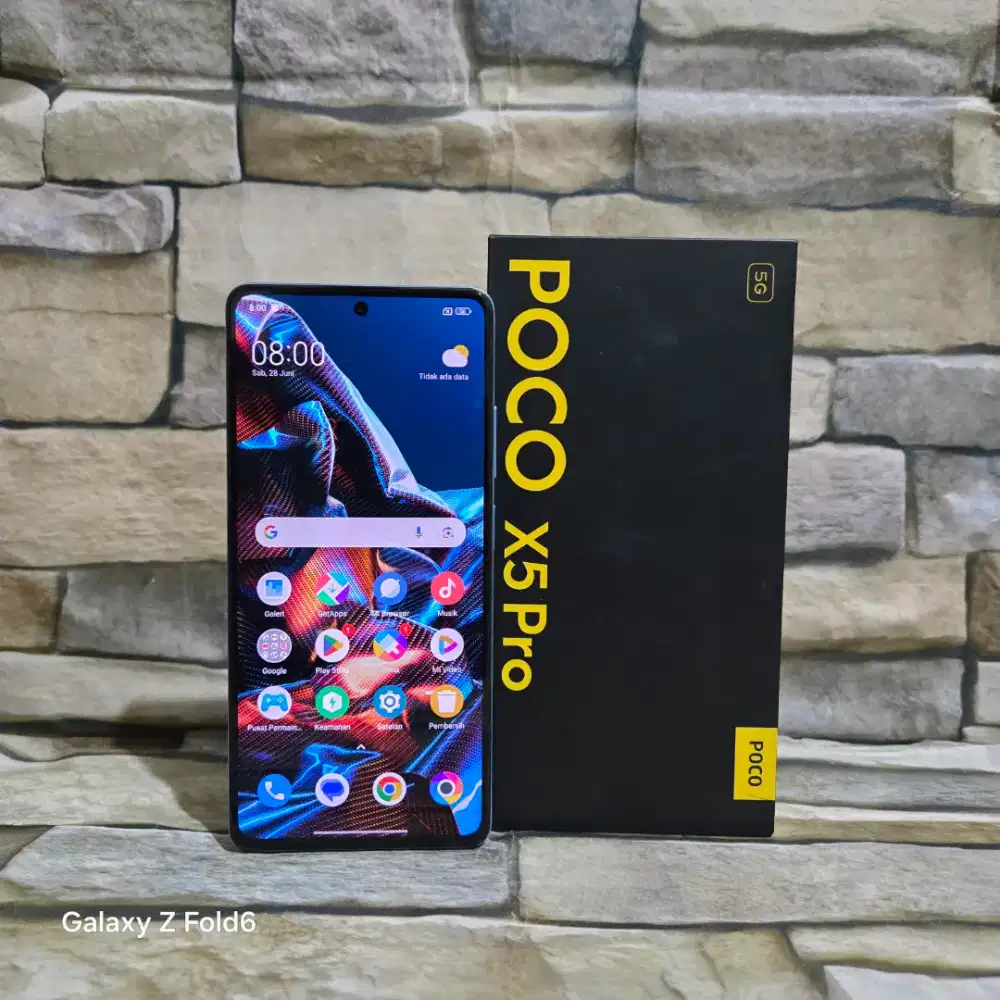 Poco X5 Pro 5G 6/128 Fulset segel mulus 95%