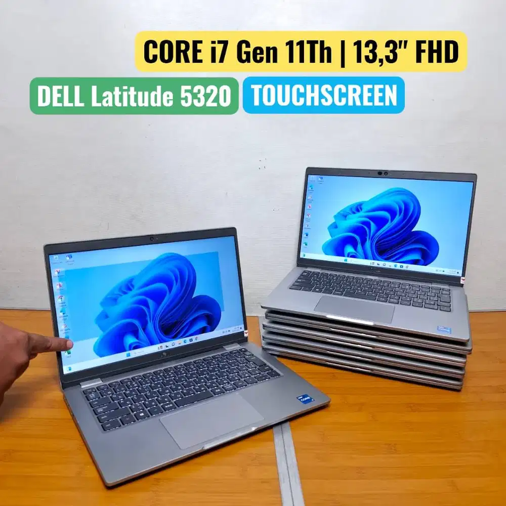 LAPTOP DELL 5320 CORE i7 Touchscreen