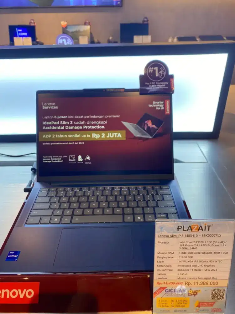 Kredit lenovo slim IP 3 modal ktp