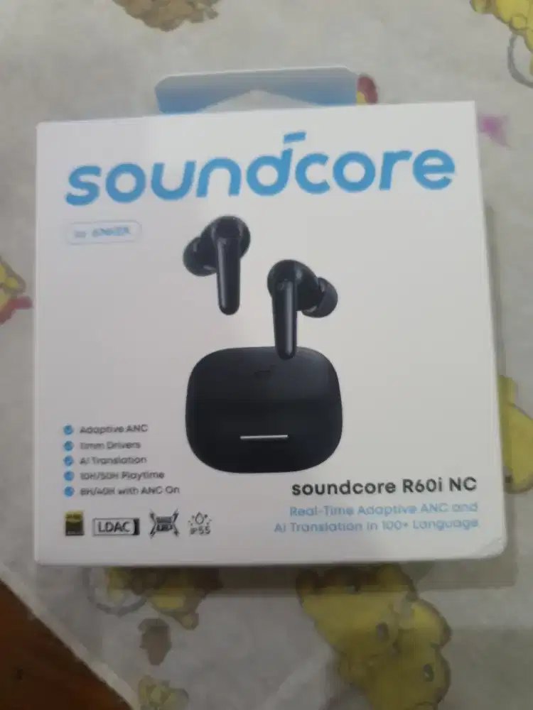 Anker Soundcore R60i NC (R50i NC Upgrade) by Anker, D1202 - Black