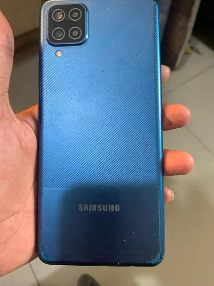 samsung a12 4/128 no min lecet pakai saja batangan