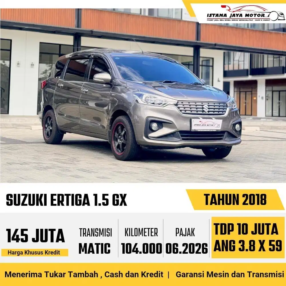 NEW MODEL SUZUKI ERTIGA 1.5 GX AT 2018 ABU